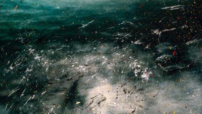 Blur paint spray 4k wallpaper