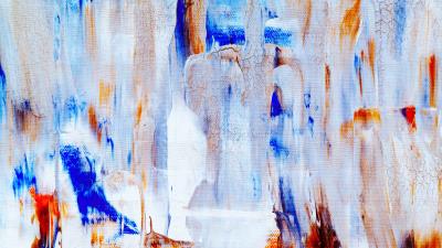 Canvas paint multicolored 4k wallpaper