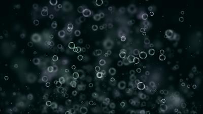 Circles abstract black background image 4k wallpaper
