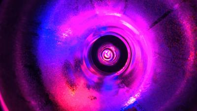 Circles spots bright image 4k wallpaper