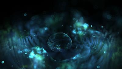 Drop glare points 4k wallpaper