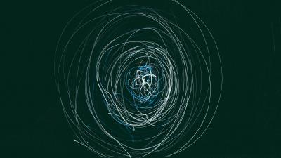 Exposure circles lines image 4k wallpaper