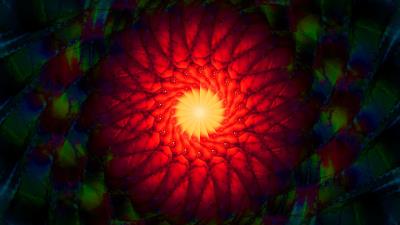 Fractal abstraction pattern image 4k wallpaper