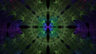 Fractal abstraction pattern 4k wallpaper