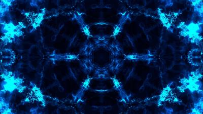 Fractal circle pattern image 4k wallpaper
