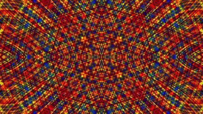 Fractal mosaic abstraction 4k wallpaper