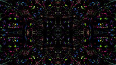 Fractal pattern abstraction 4k wallpaper