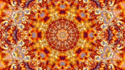 Fractal pattern motley 4k wallpaper