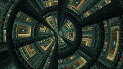 Fractal pattern tangled pic 4k wallpaper