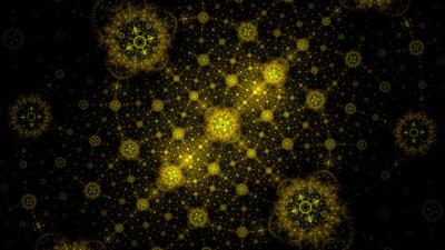 Fractal pattern tangled 4k wallpaper