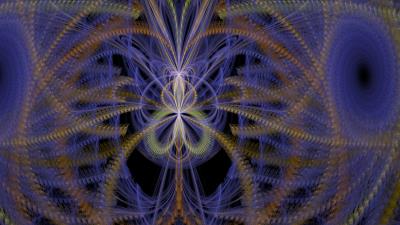 Fractal patterns lines stripes image 4k wallpaper