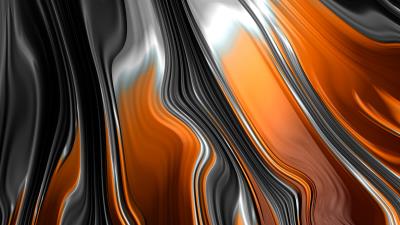 Fractal stripes bends lines image 4k wallpaper