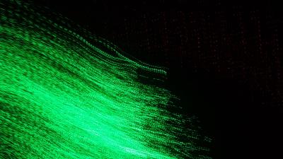 Freezelight long exposure green 4k wallpaper