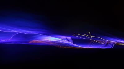 Freezelight long exposure lines 4k wallpaper