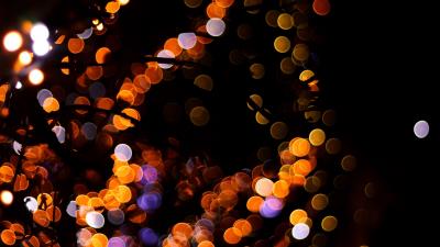 Glare blur black 4k wallpaper