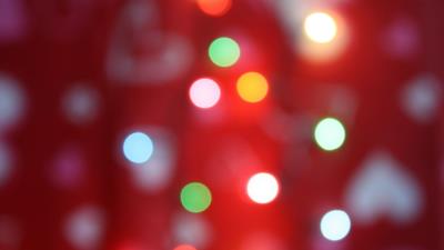 Glare circles background red 4k wallpaper