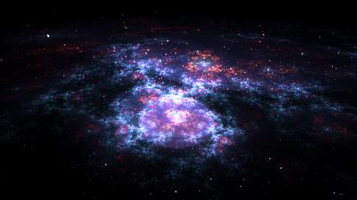 Glare light cluster 4k wallpaper