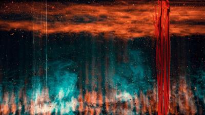 Glass paint spray 4k wallpaper