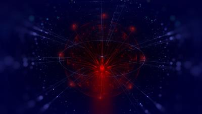 Glow sparkles rays 4k wallpaper