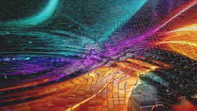 Gradient graphic colorful image 4k wallpaper