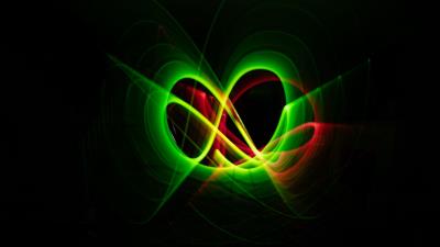Infinity glow lines 4k wallpaper