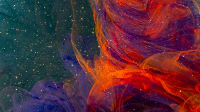 Ink paint liquid 4k wallpaper