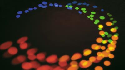 Ircle black background light abstractio 4k wallpaper