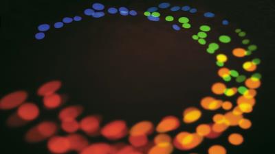 Ircle black background light abstraction 4k wallpaper