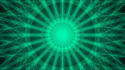 Kaleidoscope circles pattern 4k wallpaper