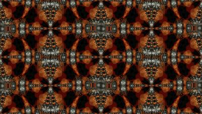 Kaleidoscope pattern reflection 4k wallpaper