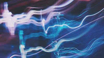 Lines light long exposure 4k wallpaper