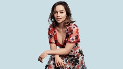 Emilia clarke lu 4k wallpaper