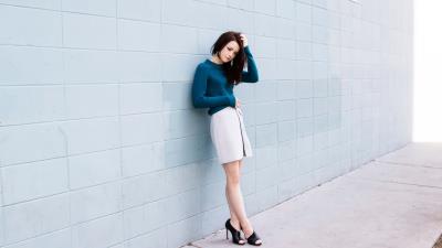 Kathryn prescott actress 4k wallpaper