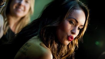 Megan fox tattoo 4k wallpaper