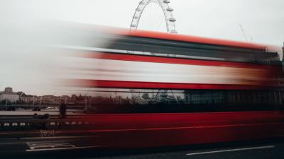 Road motion blur 4k wallpaper