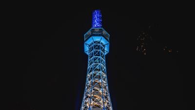 Tower building architecture 4k wallpaper