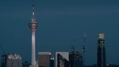 Tower city building 4k wallpaper