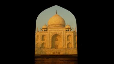 Arch temple architecture 4k wallpaper