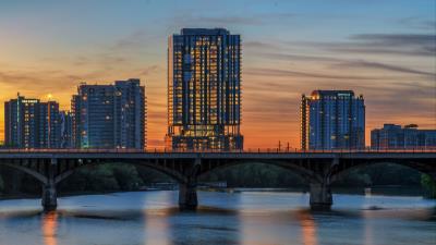 Building bridge architecture 4k wallpaper