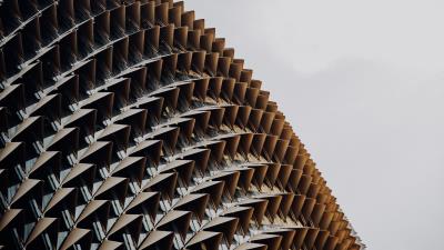 Building facade city architecture 4k wallpaper