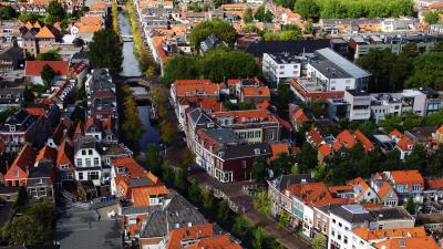 Buildings city streets 4k wallpaper