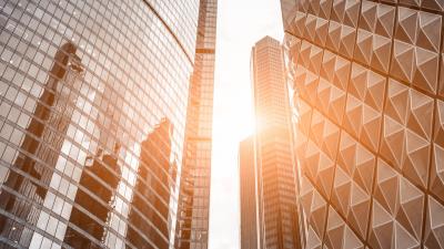 Buildings skyscrapers facades 4k wallpaper