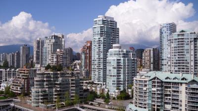 Canada vancouver city buildin 4k wallpaper