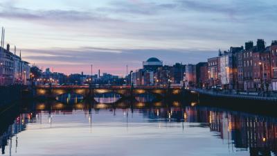City architecture bridge 4k wallpaper