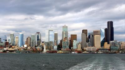 City architecture building 4k wallpaper