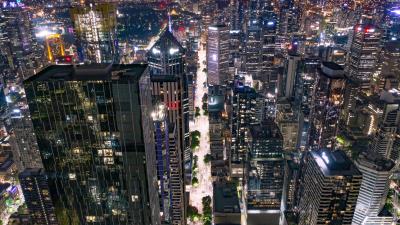 City architecture buildings p 4k wallpaper