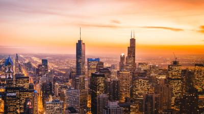 City architecture buildings picture 4k wallpaper