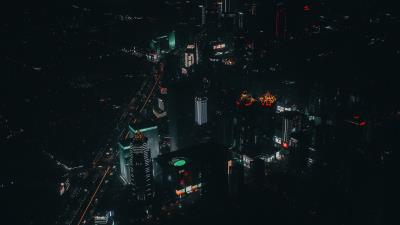 City building skyscrapers 4k wallpaper