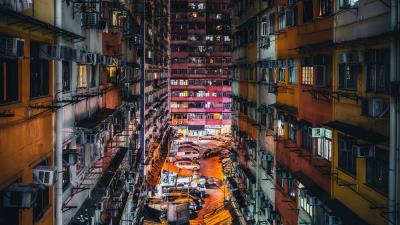 City buildings architecture i 4k wallpaper