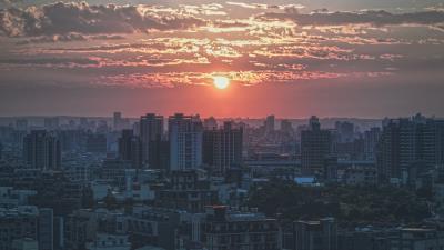 City buildings architecture pt 4k wallpaper